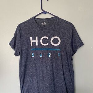 Hollister womens Graphic Tee shirt blue S